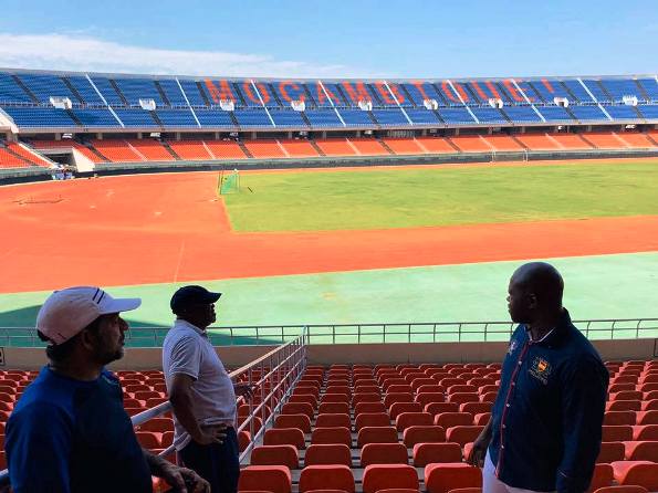 FMF visita Estádio Nacional